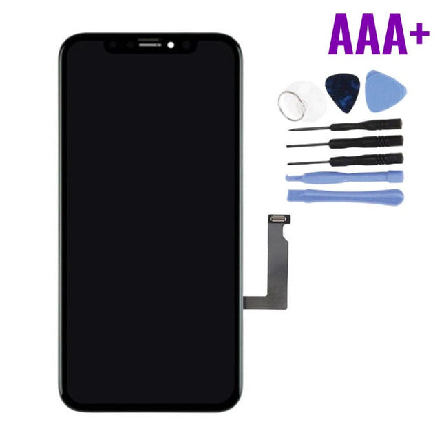 iPhone XR Scherm (Touchscreen + LCD + Onderdelen) AAA+ Kwaliteit - Zwart + Gereedschap