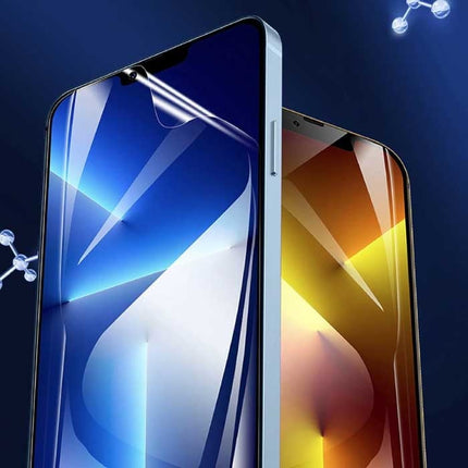4-Pack Screen Protector iPhone 14 Plus Hydrogel Foil Folie PET Vouwbare Beschermfolie Film