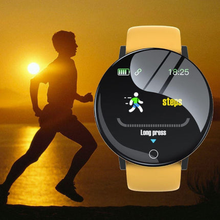 B41 Smartwatch Siliconen Bandje Health Monitor / Activity Tracker Horloge Android iOS Blauw