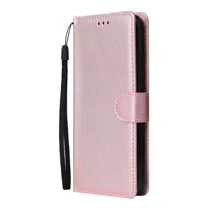 Xiaomi Redmi 6 Leren Flip Case Portefeuille - PU Leer Wallet Cover Cas Hoesje Roze