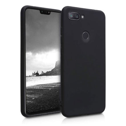 Xiaomi Mi 10 Ultraslim Silicone Hoesje TPU Case Cover Zwart