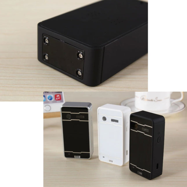 Draadloos Mini Laser Toetsenbord - Pocket Draagbaar Virtueel Keyboard LED Projectie voor Windows, IOS, Mac OS X en Android Zwart