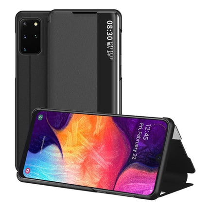 Smart View LED Flip Case Cover Hoesje Compatibel Met Samsung Galaxy Note 10 Plus Rood