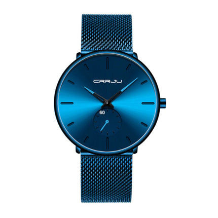 Kwarts Horloge - Anoloog Luxe Uurwerk voor Mannen en Vrouwen  - Blauw