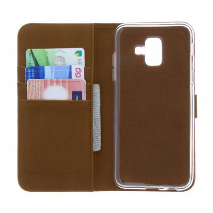 Samsung Galaxy S8 Plus - Wallet Flip Case Cover Cas Hoesje Portefeuille Zwart