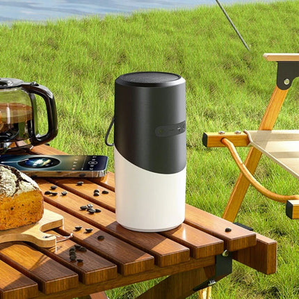 EBS-705 Draadloze Luidspreker met Lamp - Outdoor Kamperen Bluetooth 5.0 Soundbar Zwart