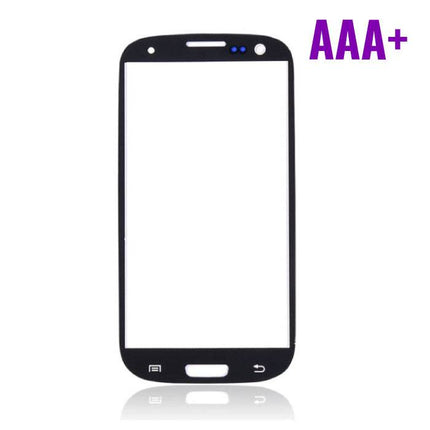 Samsung Galaxy S3 i9300 Frontglas Glas Plaat AAA+ Kwaliteit - Zwart