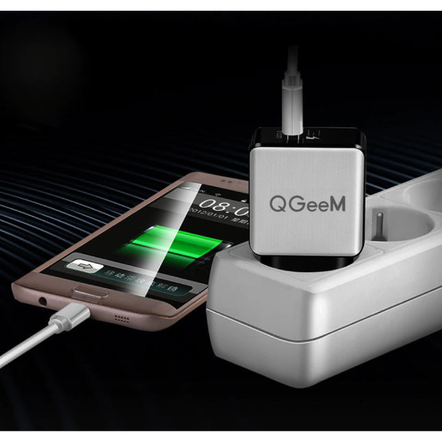 Quick Charge 3.0 Stekkerlader - 18W/3A Fast Charging Muur Oplader Adapter Wit