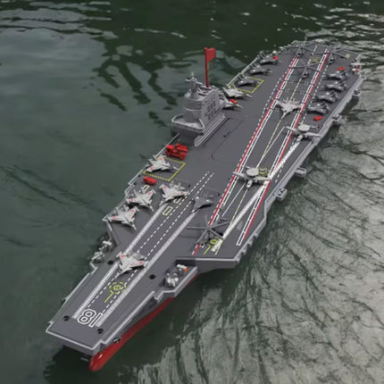 S19 RC Mini Vliegdekschip met Afstandsbediening - Elektrisch Speelgoed Boot Schip