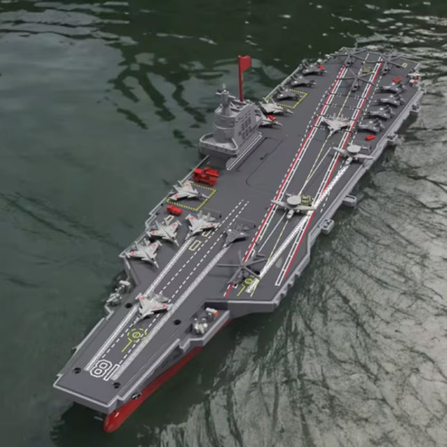 S19 RC Mini Vliegdekschip met Afstandsbediening - Elektrisch Speelgoed Boot Schip