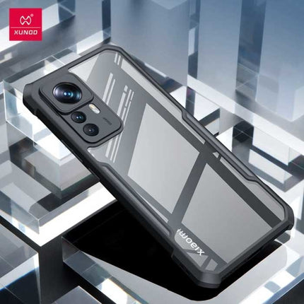 Xiaomi Mi 11T Bumper Hoesje met Frame - Armor Case Cover Zwart