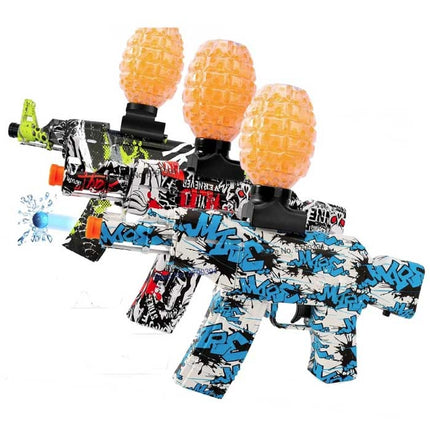 Elektrische Gel Blaster met 10.000 Balletjes - AK47 Model Water Speelgoed Foam Shooter Groen