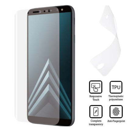 Samsung Galaxy A6 2018 Screen Protector EU Soft TPU Foil Folie PET Film