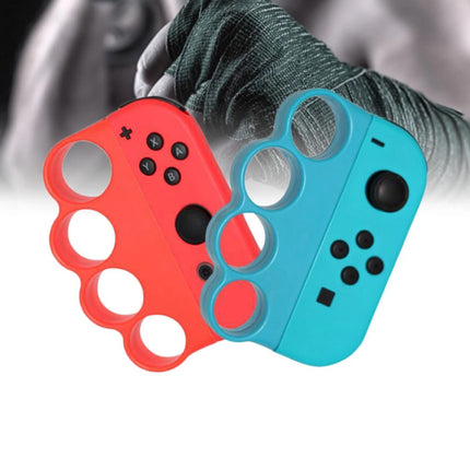 Boks Beugel Grip voor Nintendo Switch Joy-Cons - NS Bluetooth Gamepad Joy Pad Blauw en Rood