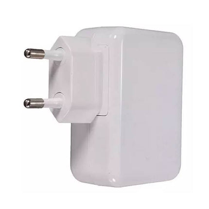 4x Quad Poort USB iPhone/Android 5V - 4A Muur Oplader Wallcharger AC Thuis Wit