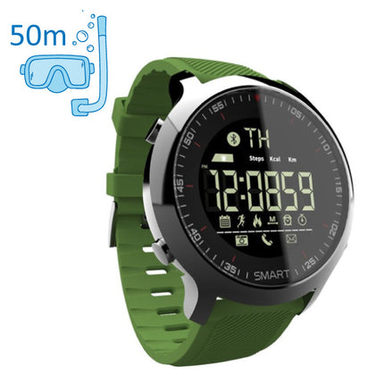 MK18 Waterdichte Sport Smartwatch Fitness Activity Tracker Smartphone Horloge iOS Android iPhone Samsung Huawei Groen