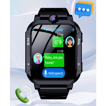 Z20 Kids Smartwatch - GPS Tracker - Video-oproep - SOS - Voor Kinderen Smartband Horloge - Blauw