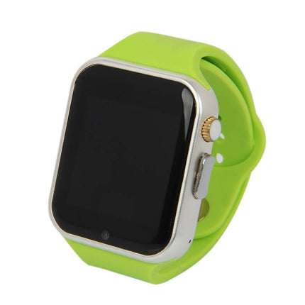 Originele A1/W8 Smartwatch Smartphone Fitness Sport Activity Tracker Horloge OLED iOS Android iPhone Samsung Huawei Groen