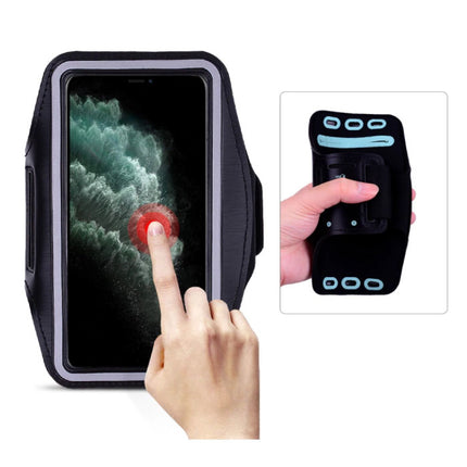 Waterdicht Hoesje voor iPhone 6S Plus - Sport Tasje Zakje Cover Case Armband Jogging Hard Lopen Zwart