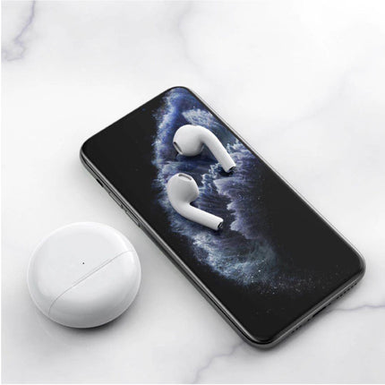 Ear Buds 4 Draadloze Oortjes met Touch Control -  TWS Bluetooth 5.0 Wireless Buds Earphones Earbuds Oortelefoon Wit