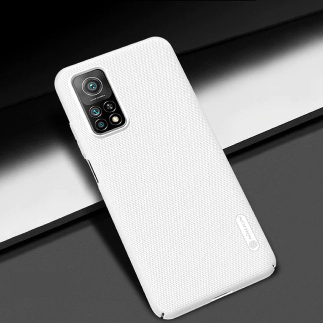 Xiaomi Mi 10T Lite Frosted Shield Hoesje - Shockproof Case Coer Cas Wit