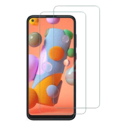 10-Pack Samsung Galaxy A21 Full Cover Screen Protector 9D Tempered Glass Film Gehard Glas Glazen