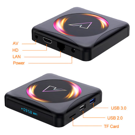 Z5 TV Box Mediaspeler Android 10.0 Kodi - 4K - 2GB RAM - 16GB Opslagruimte