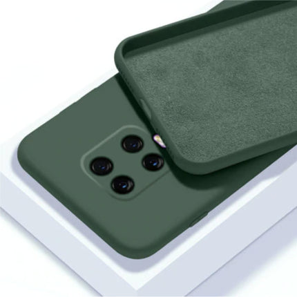 Xiaomi Mi 9 Lite Ultraslim Silicone Hoesje TPU Case Cover Donkergroen