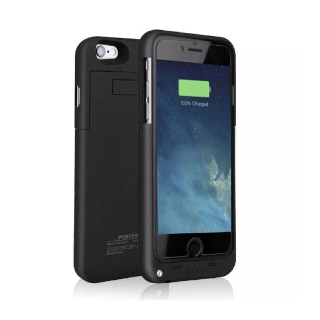 iPhone SE (2020) 3200mAh Powercase Powerbank Oplader Batterij Cover Case Hoesje