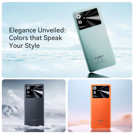 Note 21 Smartphone - 12 GB RAM - 128 GB Opslag - 50 + 8 + 2 MP Camera - 5200mAh Batterij - Oranje