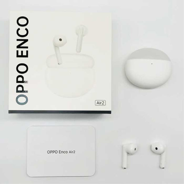 Enco Air 2 Draadloze Oortjes - Touch Control Oordopjes TWS Bluetooth 5.2 Oortelefoon Blauw