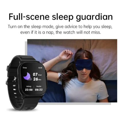 I33 Smartwatch Gezondheid Monitor - Sport Health Tracker Horloge - Silicoon Bandje - Oranje