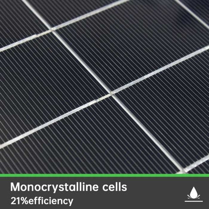 Solar Oplader met 4 Zonnepanelen 28W -3 Oplaadpoorten - Monokristallijn  - Draagbare Zonne-energie Batterij Lader Zwart