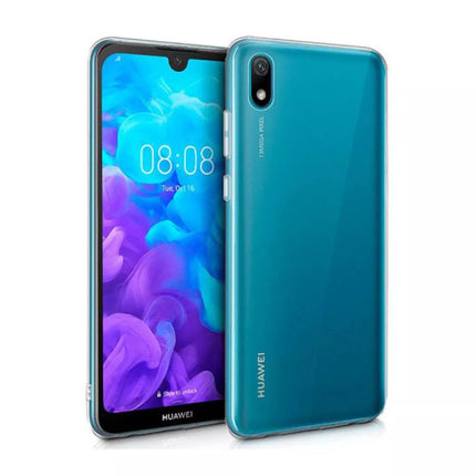 Huawei Y5 2019 Transparant Clear Case Cover Silicone TPU Hoesje 