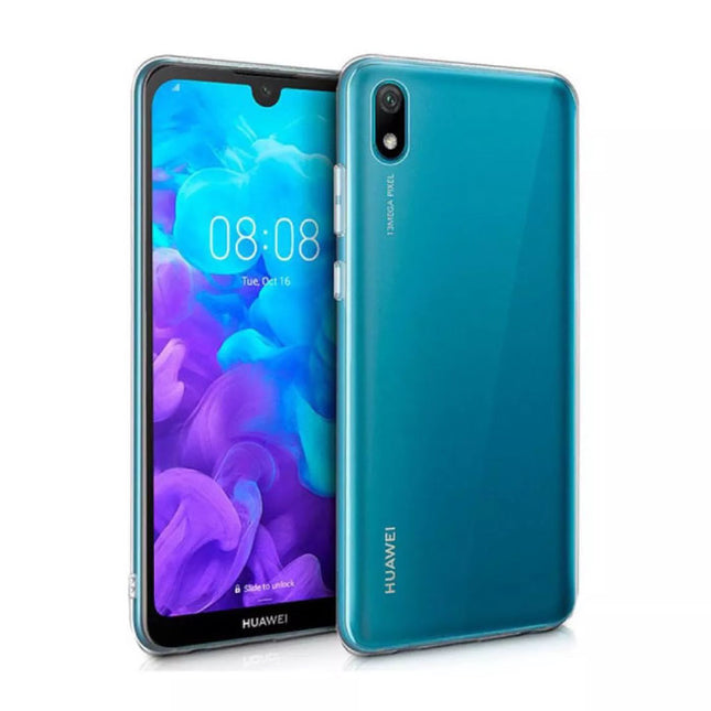 Huawei Y5 2019 Transparant Clear Case Cover Silicone TPU Hoesje 