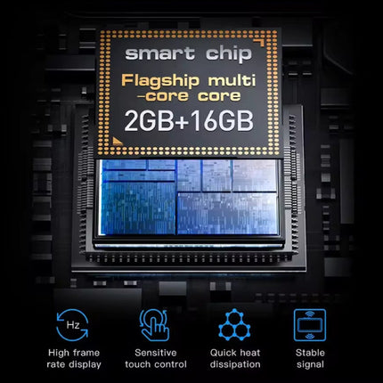 XS15 Mini Smartphone - 2 GB RAM - 16 GB Opslag - 5 MP Camera - 1000mAh Batterij - Paars