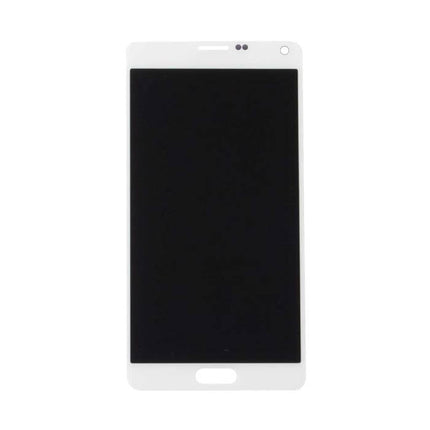 Samsung Galaxy Note 4 N910A/N910F Scherm (Touchscreen + AMOLED + Onderdelen) AAA+ Kwaliteit - Zwart/Wit