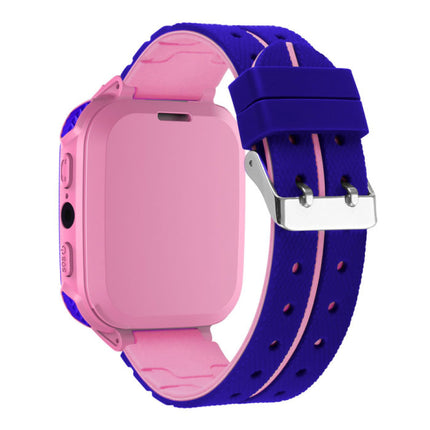 Smartwatch voor Kinderen met GPS Tracker Smartband Smartphone Horloge IPS iOS Android Roze