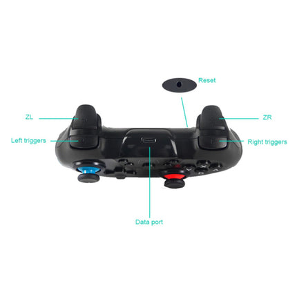Gaming Controller voor Nintendo Switch - NS Bluetooth Gamepad met Vibratie Zwart