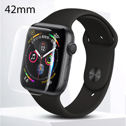42mm Hydrogel Clear Screen Protector Full Cover Folie voor iWatch Series