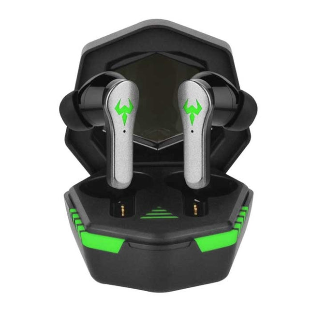 Draadloze Oortjes - Gaming Headset Touch Control Oordopjes TWS Bluetooth 5.2 Earphones Earbuds Wit