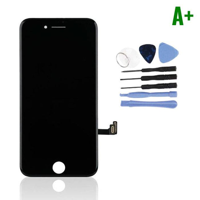 iPhone 8 Scherm (Touchscreen + LCD + Onderdelen) A+ Kwaliteit - Zwart + Gereedschap