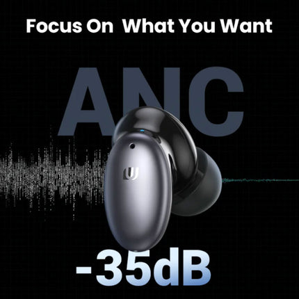 HiTune X6 Draadloze Oortjes - Touch Control TWS Bluetooth 5.1 Oortelefoon Oordopjes Zilver