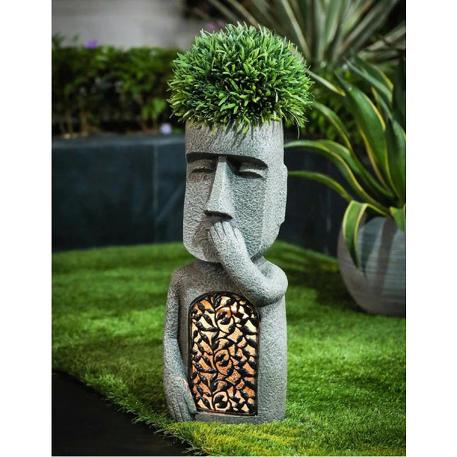 Paaseiland Standbeeld - Tuin Decor Ornament Hars Sculptuur