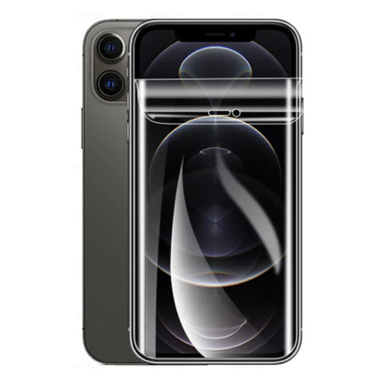 3-Pack Screen Protector iPhone 13 Pro Hydrogel Foil Folie PET Vouwbare Beschermfolie Film