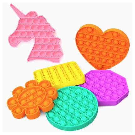 Pop It - Fidget Anti Stress Speelgoed Bubble Toy Siliconen Octagon Vlinders