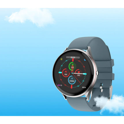 Red Line Smartwatch Smartband Smartphone Fitness Sport Activity Tracker Horloge IPS iOS Android iPhone Samsung Huawei Blauw