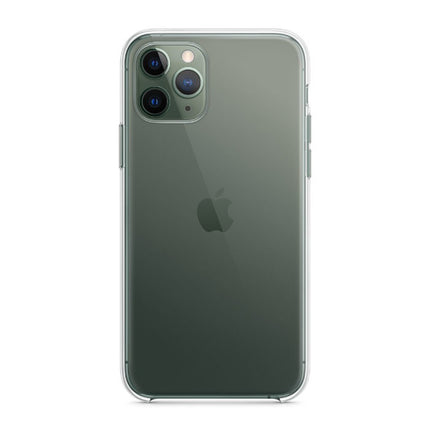 iPhone 11 Pro Max Transparant Clear Case Cover Silicone TPU Hoesje 