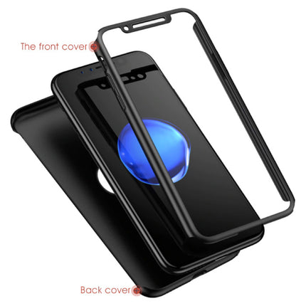 iPhone 6S Full Body 360°  Full Cover Hoesje + Screenprotector Zwart