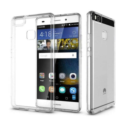 Huawei P10 Lite Transparant Clear Case Cover Silicone TPU Hoesje 